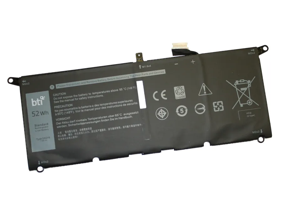 BTI 4C BATTERY XPS 9370/OEM: DXGH8 G8VCF H754V