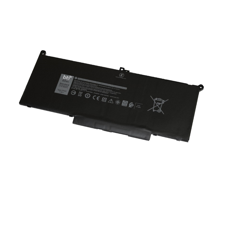 BTI 4C BATTERY LATITUDE 7280/OEM: F3YGT 2X39G