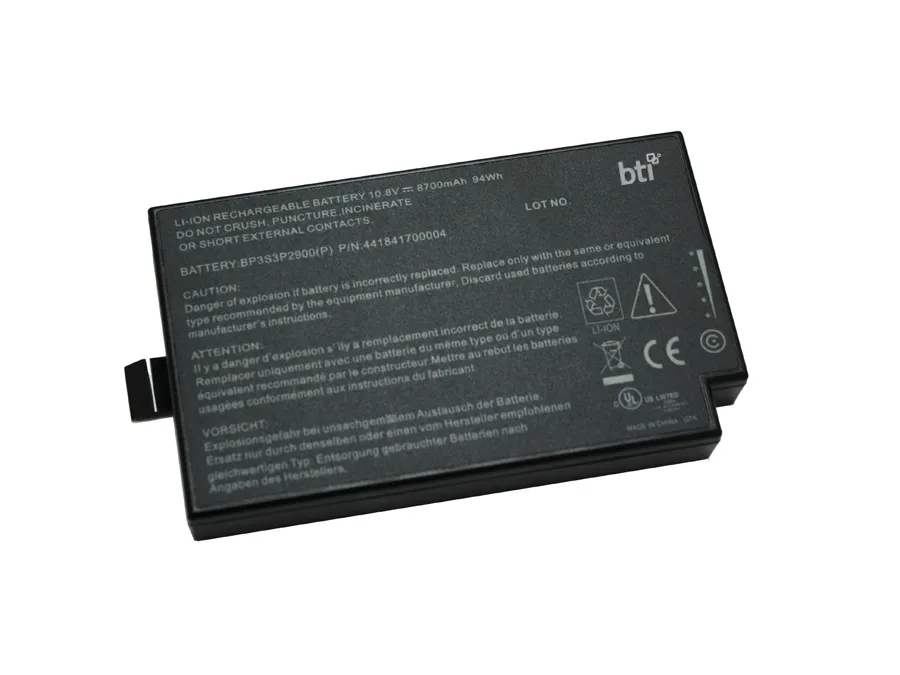 REPLACEMENT 9 CELL BATTERY FOR/GETAC B300 B300X // 94 WHR