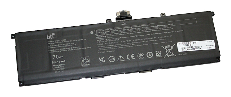 BTI 6C BATTERY XPS 9440/OEM: 7T7DY 07T7DY