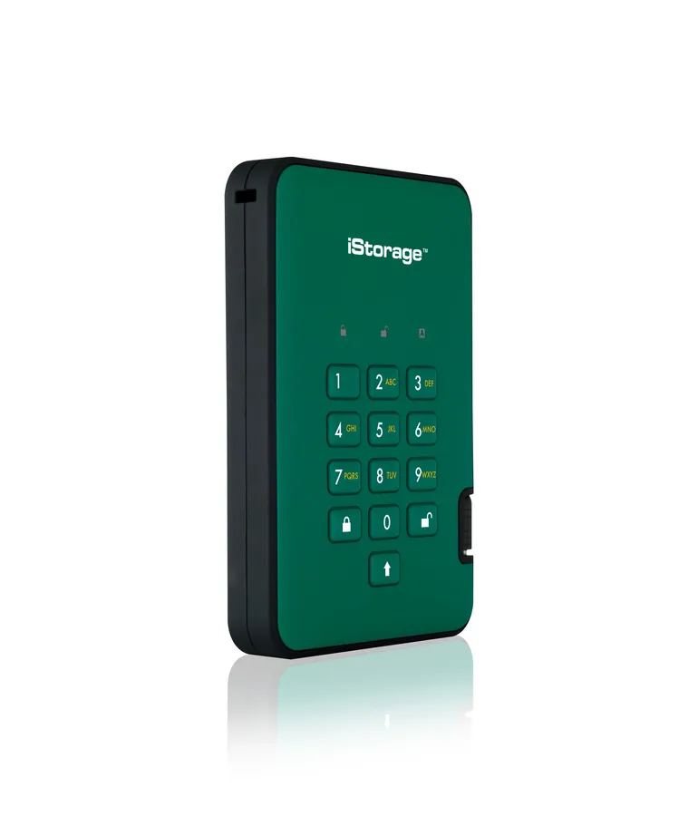DISKASHUR2 SSD 256-BIT 8TB - GR/GREEN