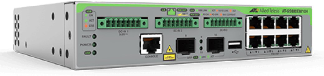 L3 GIGABIT SWITCH 8-PORT/10/100/1000T POE++ 2-PORT 100/10