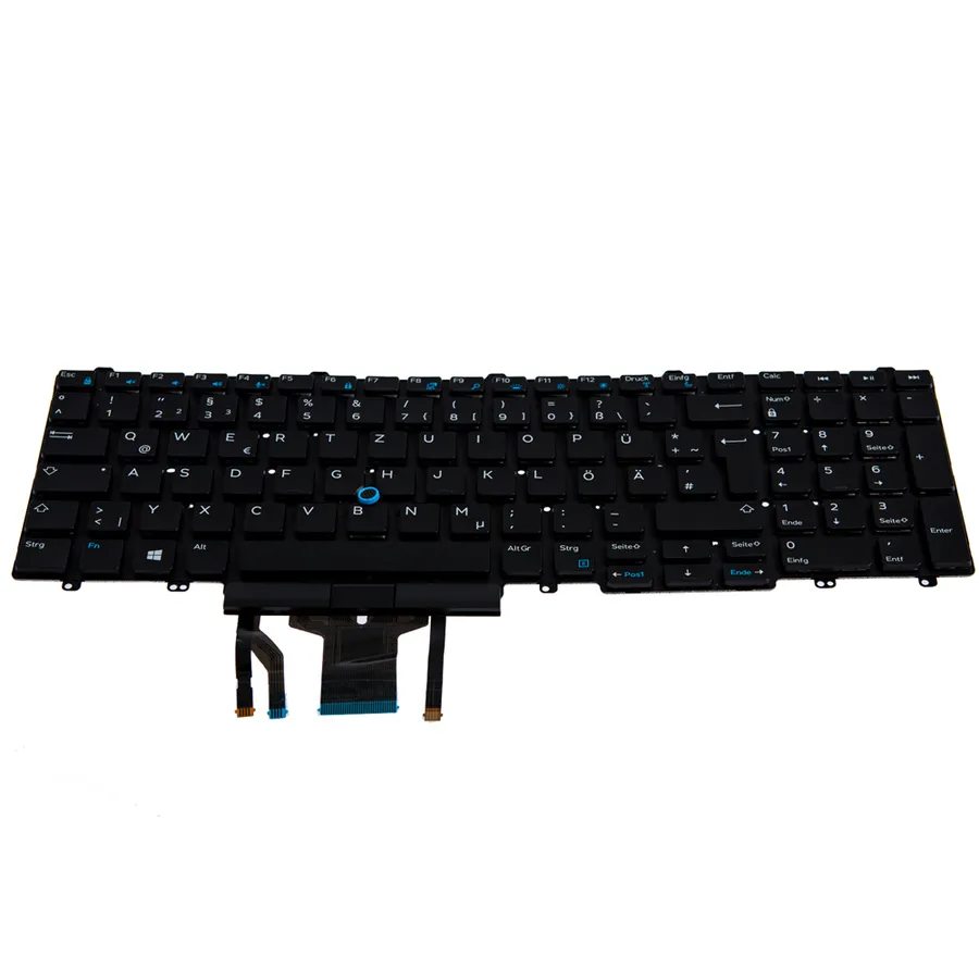 N/B KBD LATITUDE 5550 (2024)/GERMAN LAYOUT 100 KEYS BACKLIT