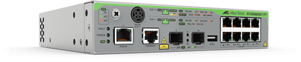 L3 GIGABIT SWITCH 8-PORT/10/100/1000T POE+ 2-PORT 100/100