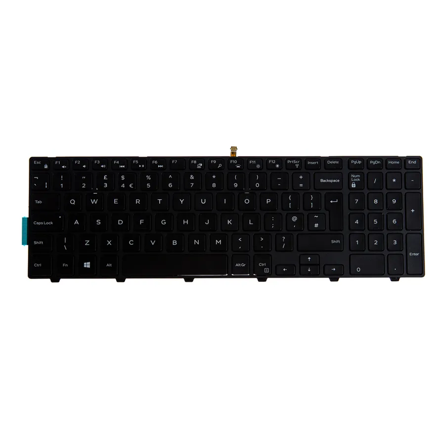 N/B KBD PWS 7530 UK LAYOUT/107 KEYS BACKLIT DP