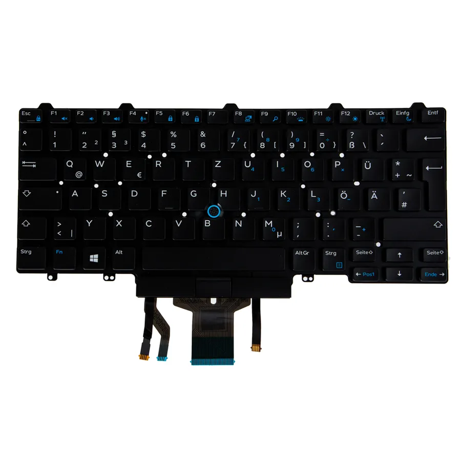 N/B KBD LAT 5400 / 5401/GERMAN 82 KEYS NON-BACKLIT DP