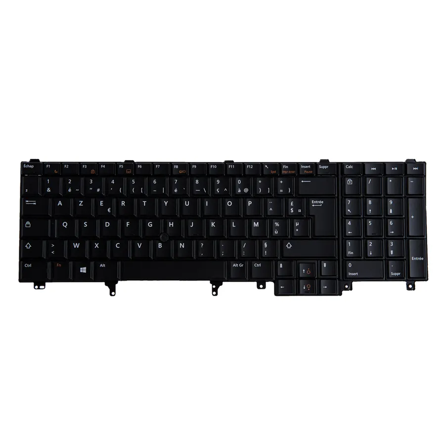 N/B KBD LATITUDE E5550 FRENCH/LAYOUT 104 KEY BACKLIT DP