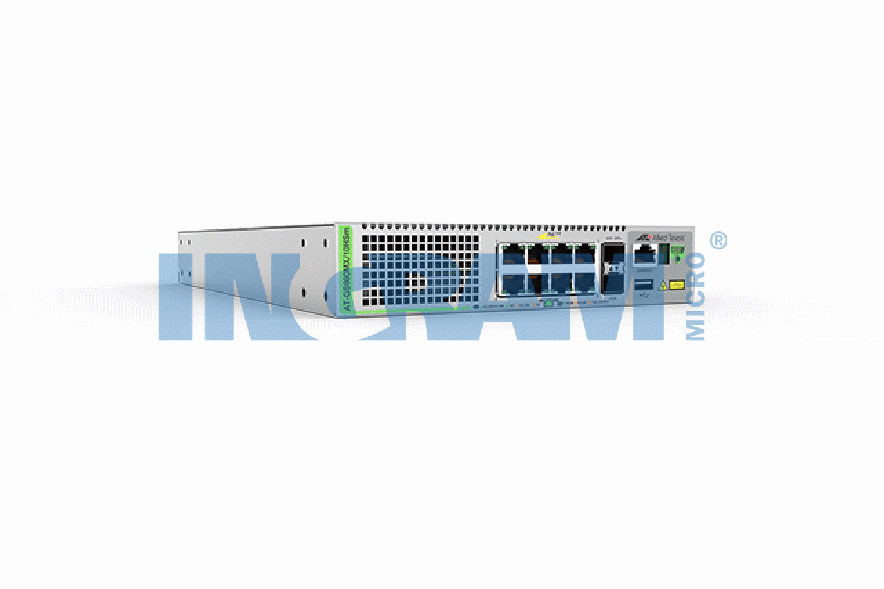 L3 Stackable Switch, 8x 100M/1/2.5/5G PoE++, 2x SFP+ ports and a single fixed power supply, EU Power Cord.