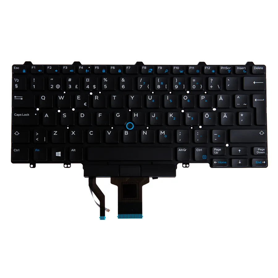 N/B KBD LATITUDE E5450 SWEDISH/LAYOUT 83 KEY NON-BACKLIT SP