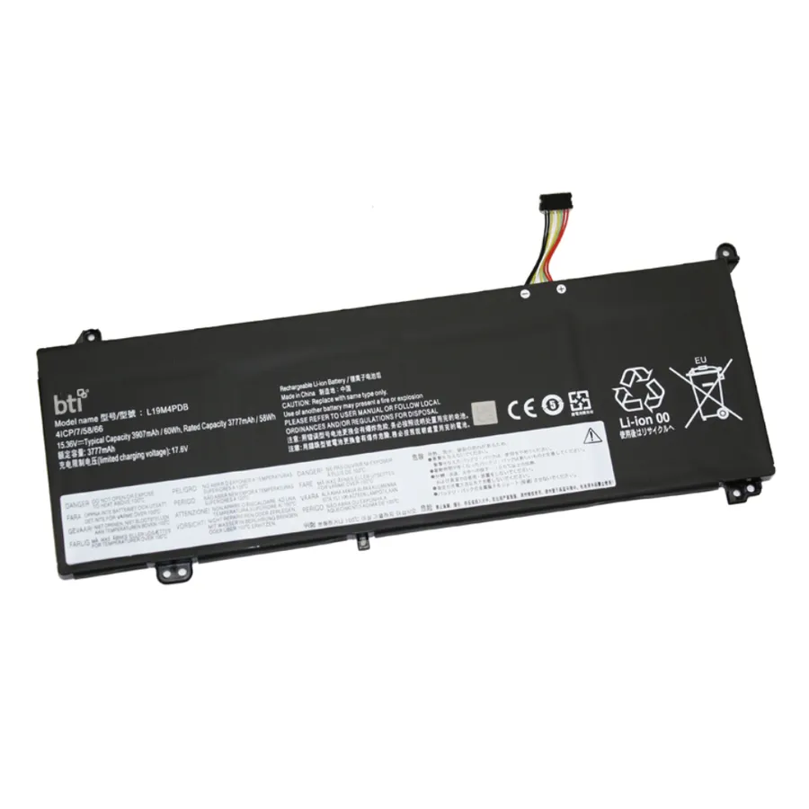 BTI L19C4PDB-BTI 4-CELL 15.44V/LI-ION NOTEBOOK BATTERY FOR LENO
