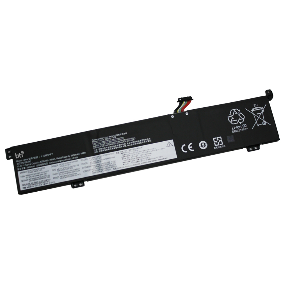 BTI L19M3PF7-BTI 3-CELL 11.4V/LI-ION NOTEBOOK BATTERY FOR LENO