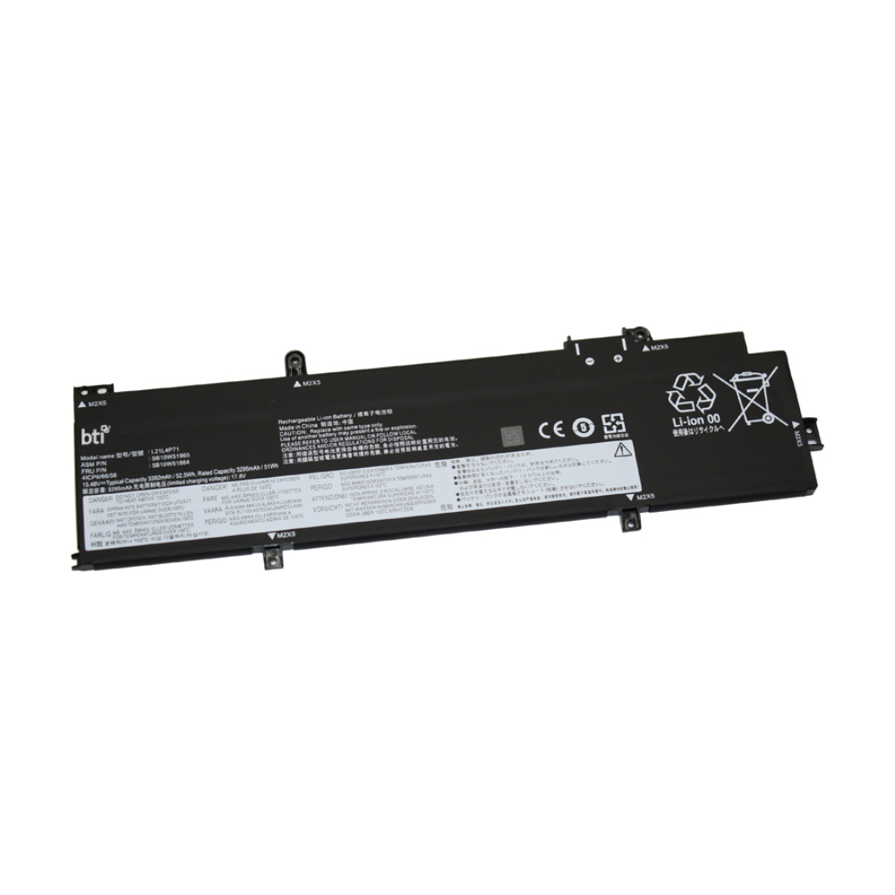 REPLACEMENT LAPTOP BATTERY FOR/LENOVO T14 GEN3 AMD (52WH)