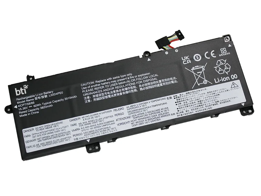 BTI 4C BATTERY THINKBOOK 14 G6/OEM: 5B11L67329 5B11L67335