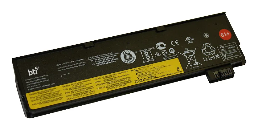 BTI 6C BATTERY THINKPAD T470 T5/OEM: 4X50M08811 61+