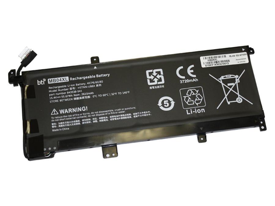 BTI 4C BATT ENVY X360 CONVERT/OEM 843538-541 844204-850 MB04XL