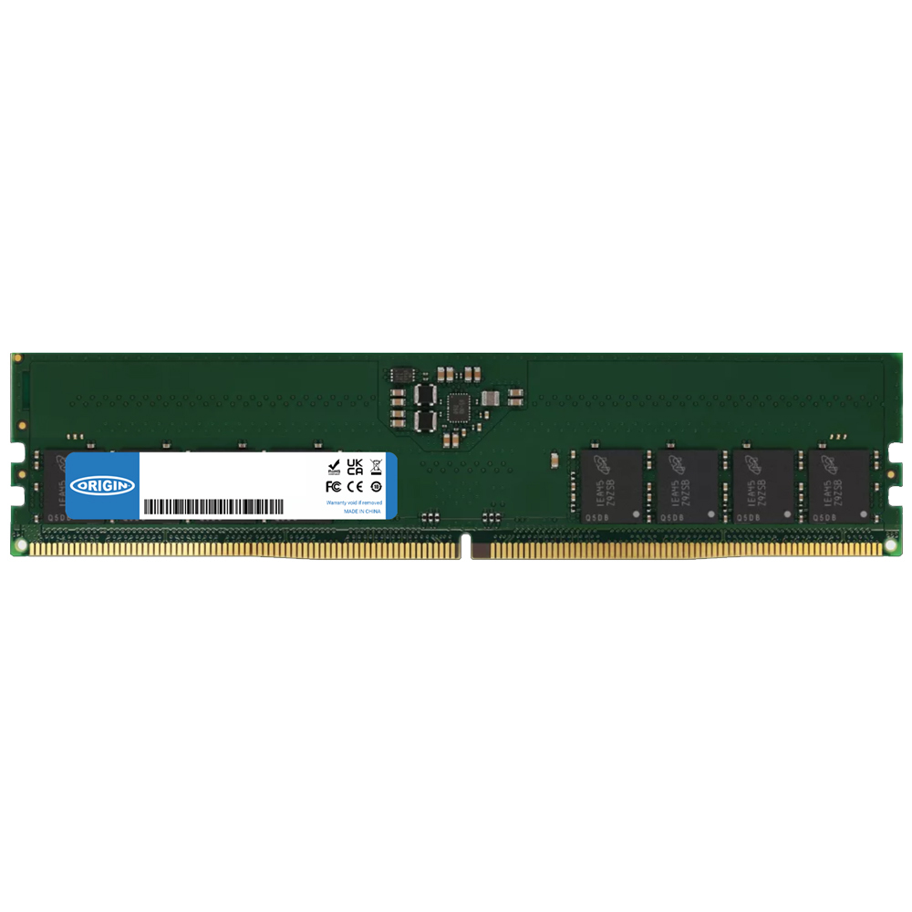 16GB DDR5 4800MHZ UDIMM 1RX8/ECC 1.1V