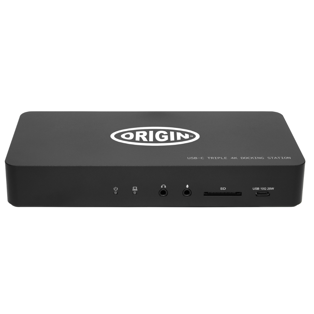 ORIGIN STORAGE USB TRIPLE/4K DOCKING STATION W/ EU CABLE