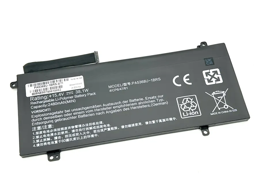 REPLACEMENT 4 CELL BATTERY FOR/TOSHIBA/DYNABOOK SATELLITE PRO L