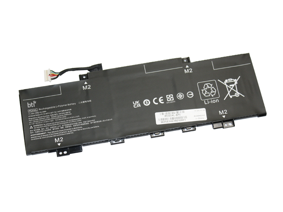 REPLACEMENT 3-CELL/11.55V 3570MAH