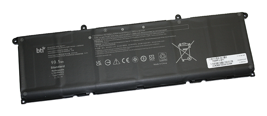 BTI 6C BATTERY XPS 9640/OEM: J8FK9 0J8FK9