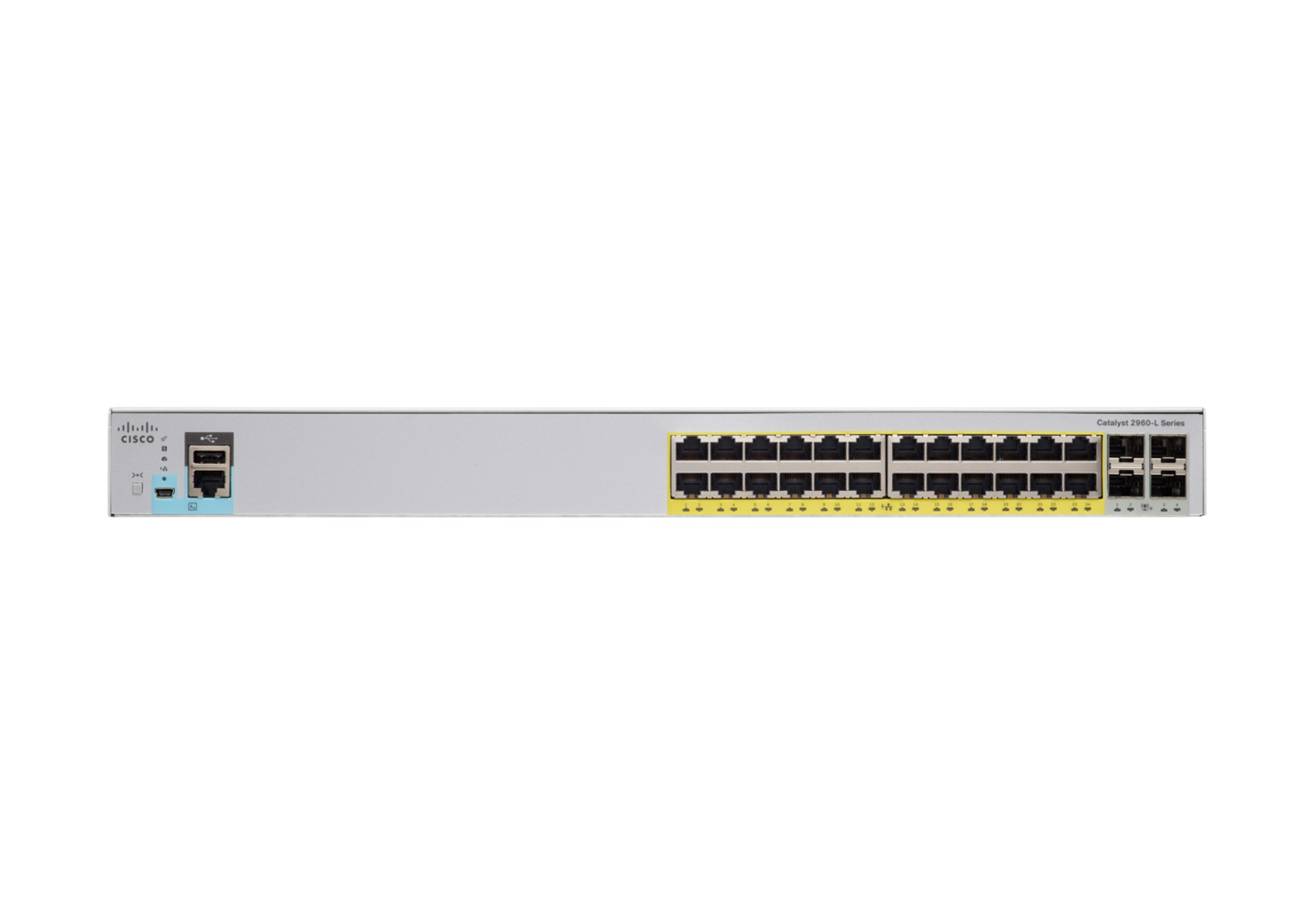 CATALYST 2960L 24 PORT GIGE/4 X 10G SFP+ LAN LITE EN