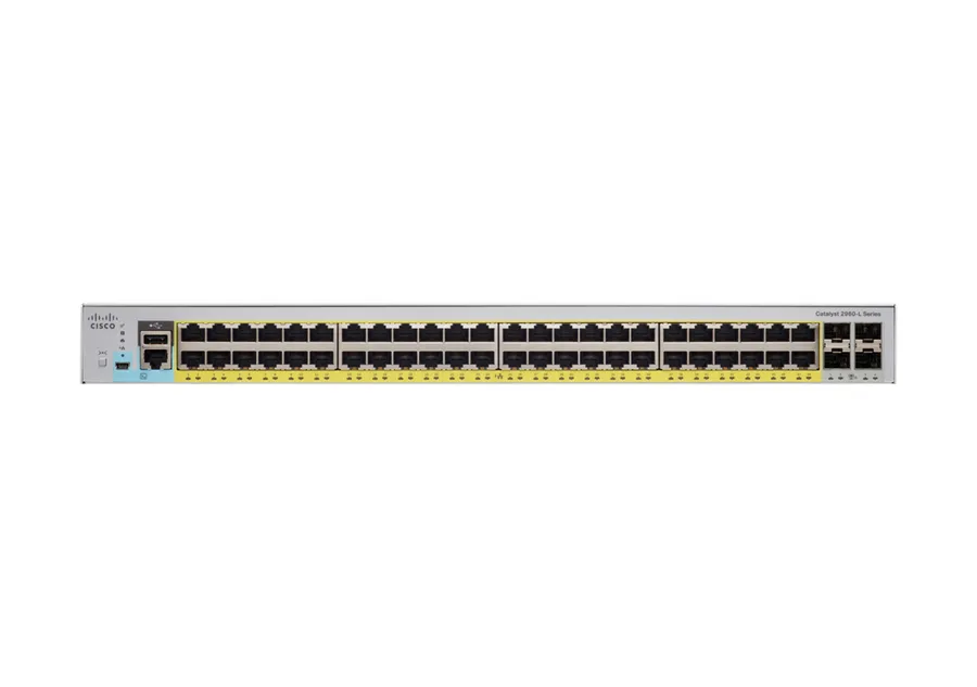 CATALYST 2960L 48 PORT GIGE/POE+ 4X10G SFP+ LAN LITE IN
