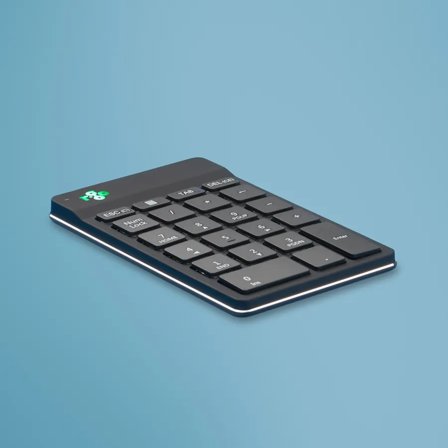 R-GO NUMPAD BREAK ERGONOMIC/NUMERIC WIRELESS KEYPAD BLACK