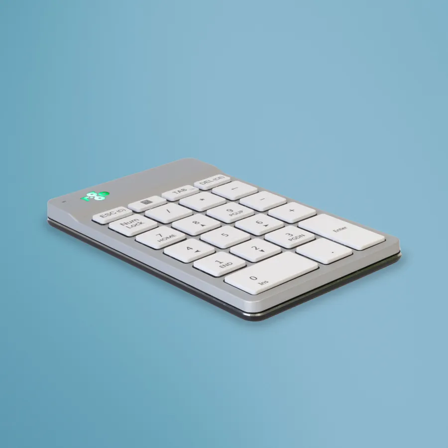 R-GO TOOLS NUMPAD BREAK WHITE/BLUETOOTH NUMERIC KEYBOARD