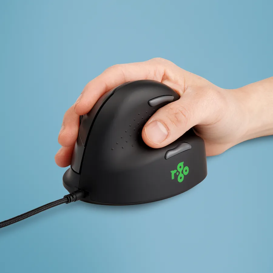 ERGONOMIC MOUSE MEDIUM/HAND165-185MM RIGHT-HANDED WIRED