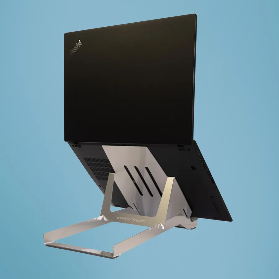 R-GO RISER BASIC LAPTOP STAND/SILVER