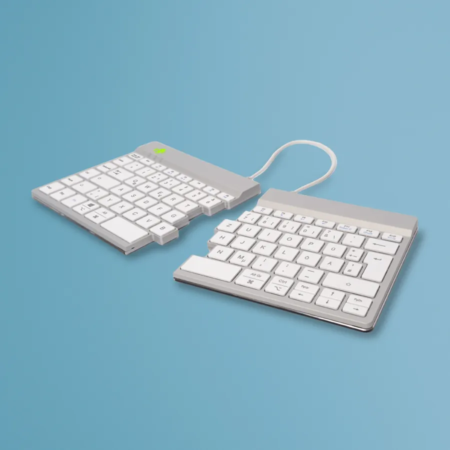 R-GO SPLIT BREAK ERGONOMIC/KEYBOARD QWERTZ (DE) BLUETOOTH W