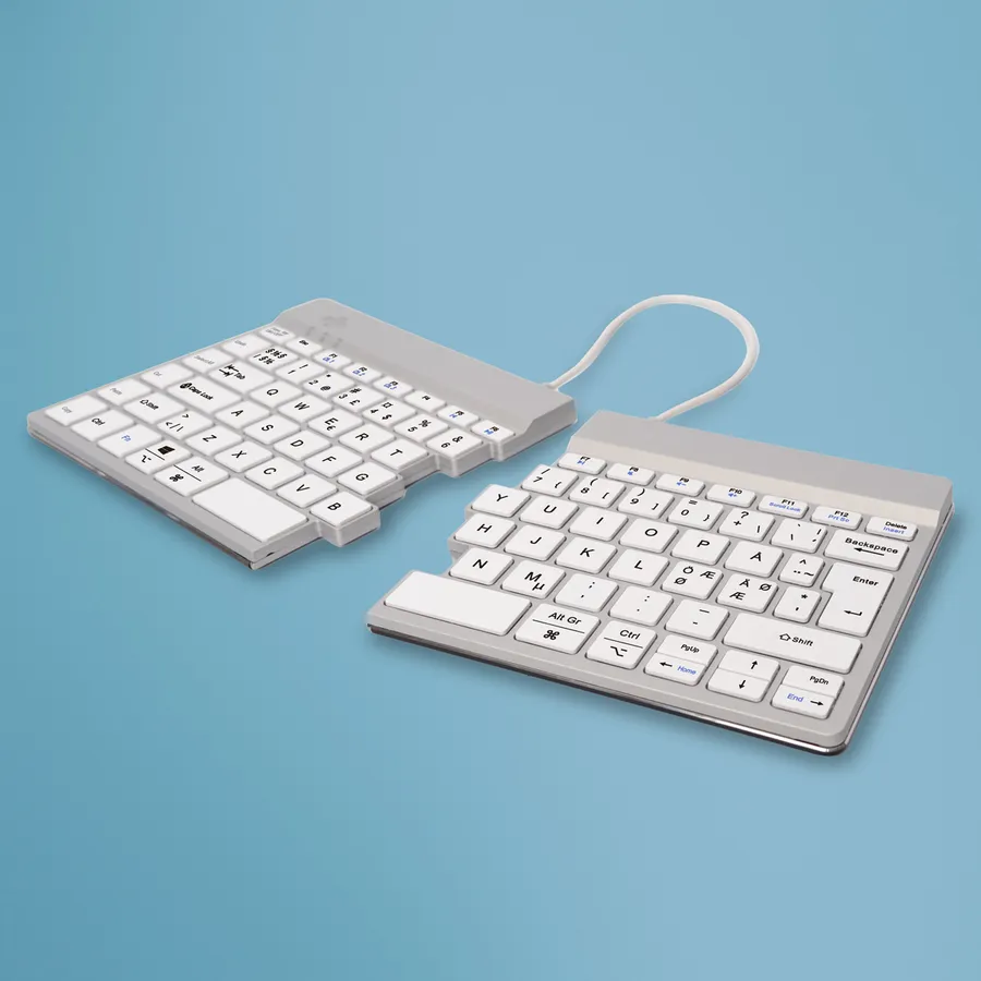 R-GO SPLIT BREAK ERGONOMISCHE/TASTATUR QWERTY (PT) BLUETOOTH W
