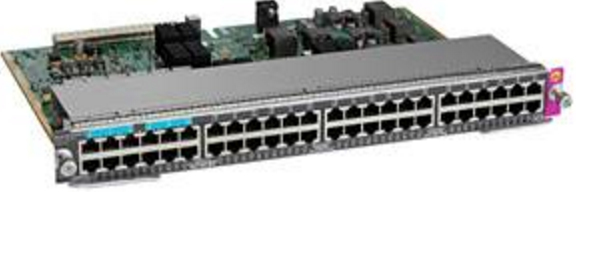 CATALYST 4500E 48-PORT UPOE/W/ 12P MGIG AND 36P 10/100/1000 IN