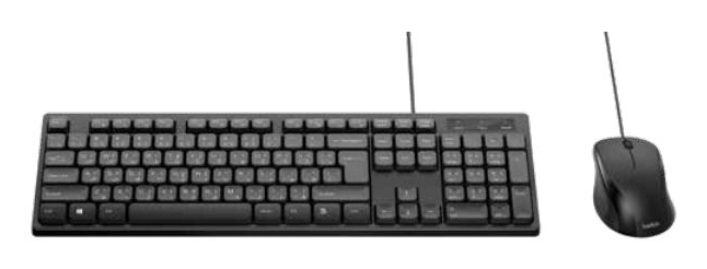 KABELGEBUNDENE TASTATUR/UND MAUS DEUTSCH