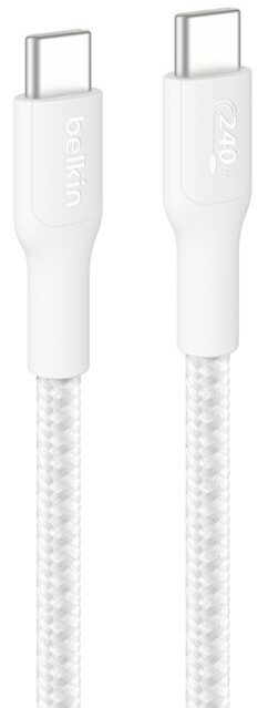 BELKIN BOOST CHARGE 240W/GEFLOCHTENES USB-C / USB-C-KABEL