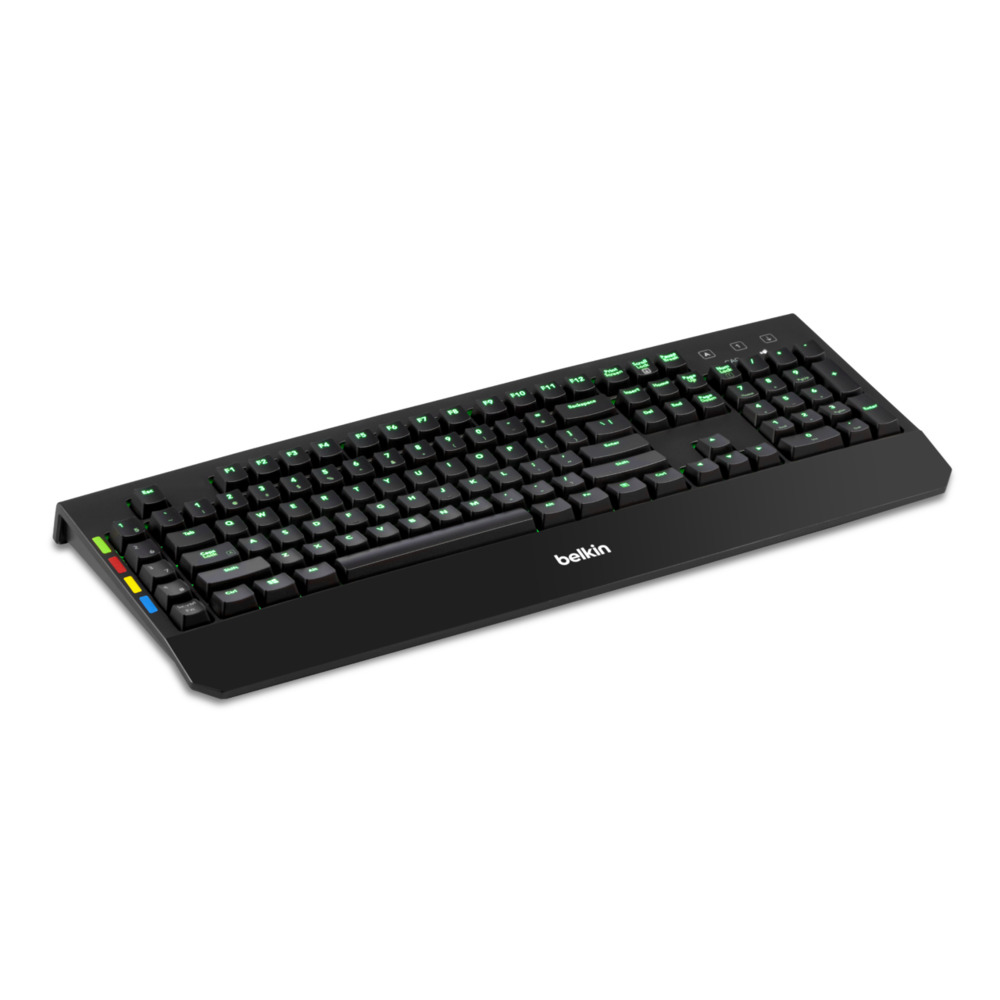 2-4-8 PORT SECURE KVM USB KBD/W/LIGHTING - US ONLY