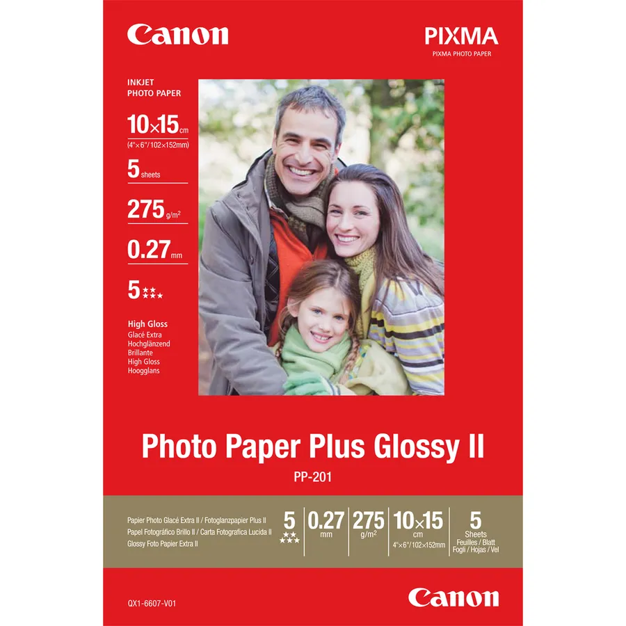 PP-201 10X15 5SH/GLOSSY PHOTO PAPER 10X15 (5 SHEE