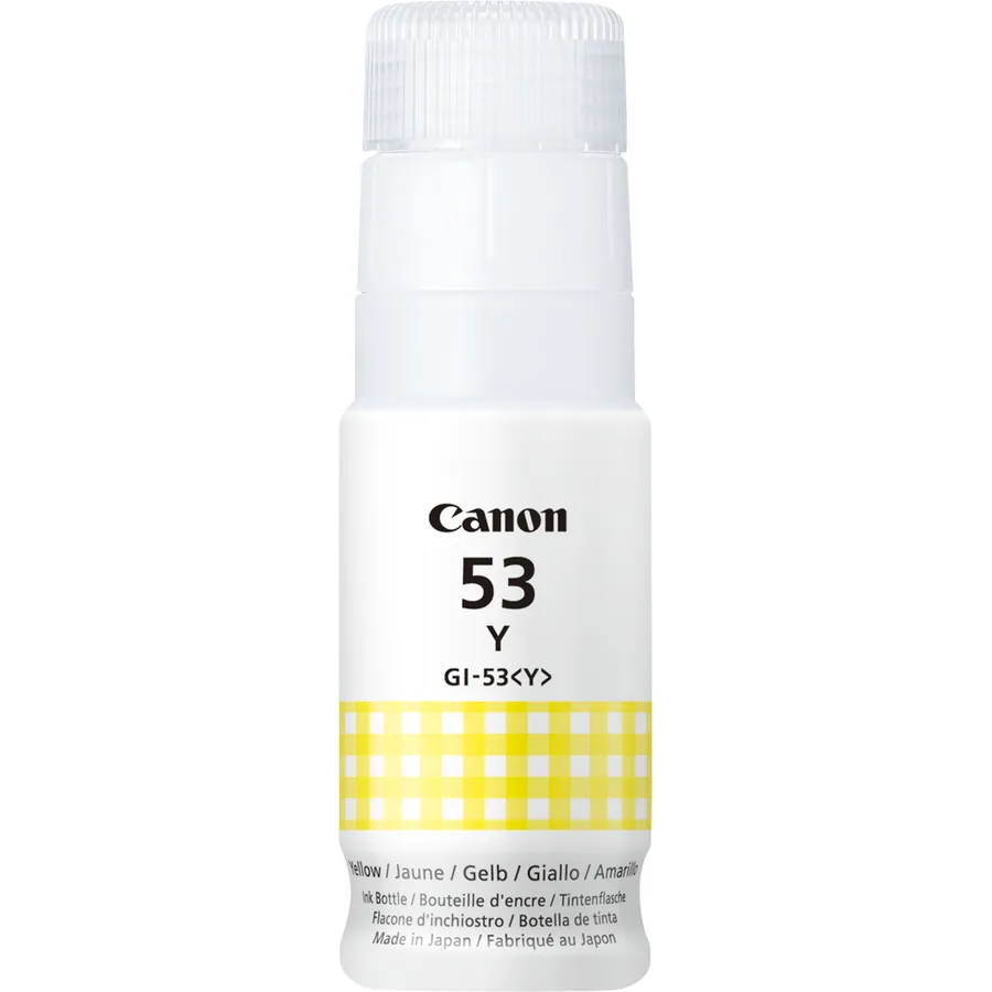GI-53 Y EUR YELLOW INK BOTTLE/.