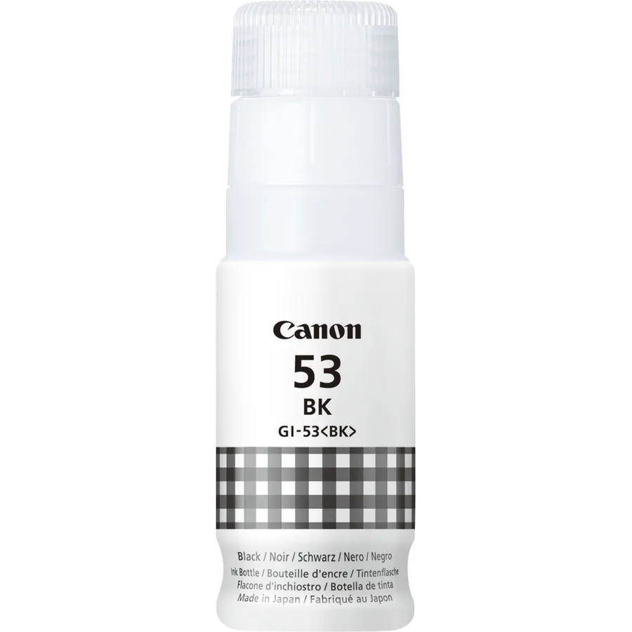 GI-53 BK EUR BLACK INK BOTTLE/.