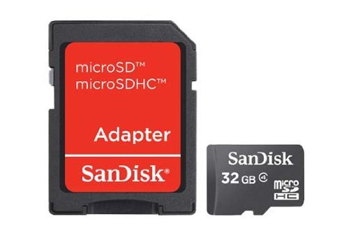 SD CARD MICRO 32GB SDHC/WITH ADAPTER