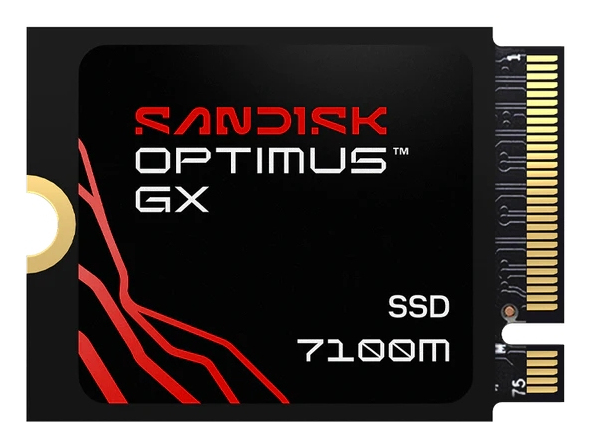 SANDISK OPTIMUS GX 7100M 2TB/PCIE-G4 1TB M2