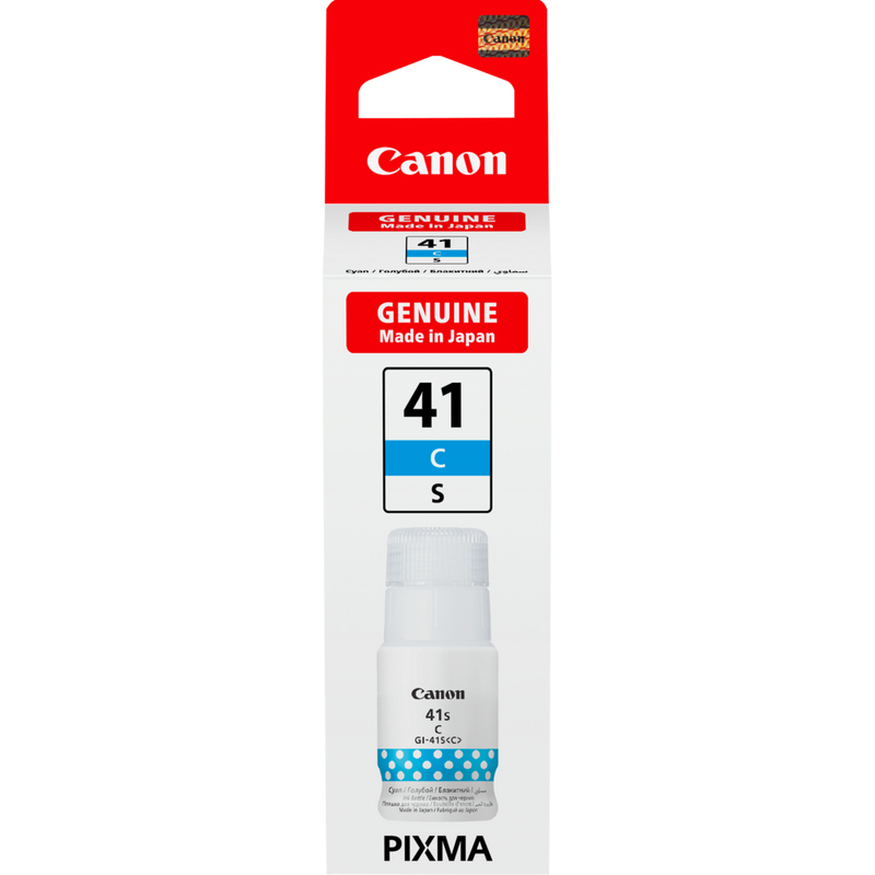 GI-41S C EMB CYAN INK BOTTLE/