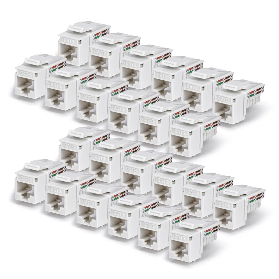 CAT6 KEYSTONE JACK 24-PACK/.