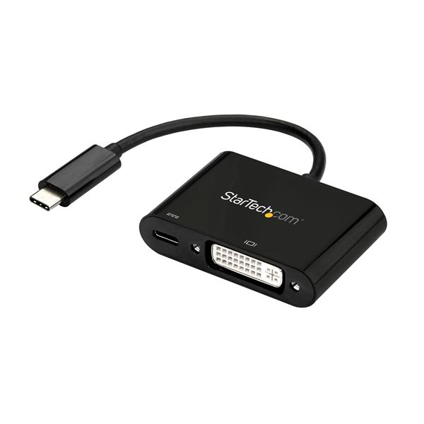 USB-C TO DVI WITH USB PD/.
