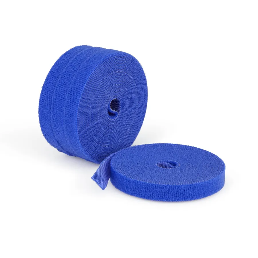 4.6M HOOK-AND-LOOP ROLL 4-PACK/LOOP CABLE TIE - 0.5IN WIDE