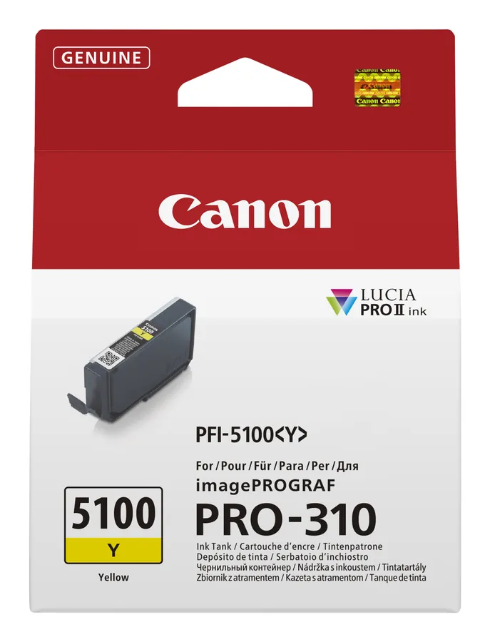 INK PFI-5100 Y EUR YELLOW INK/TANK