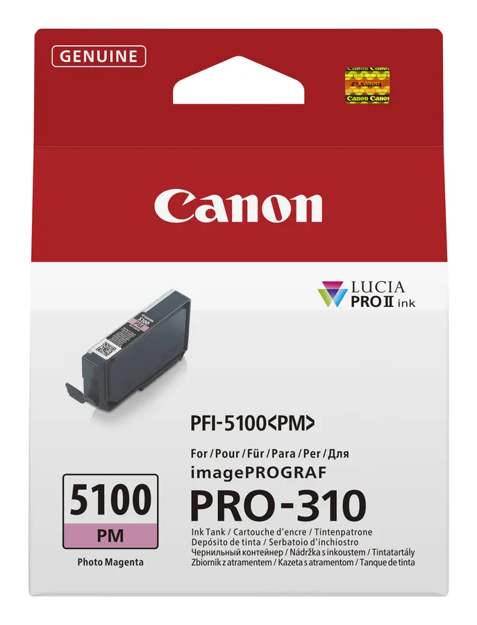 INK PFI-5100 PM EUR PHOTO/MAGENTA INK TANK