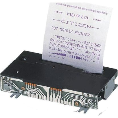 Dot matrix printer mechanism; 5V; 58mm paper width; 24 columns; Without knob