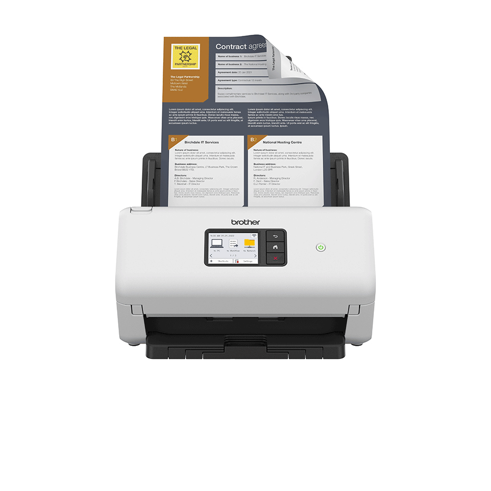 ADS-4550W/PROFESSIONELLER DUPLEX-SCANNER M