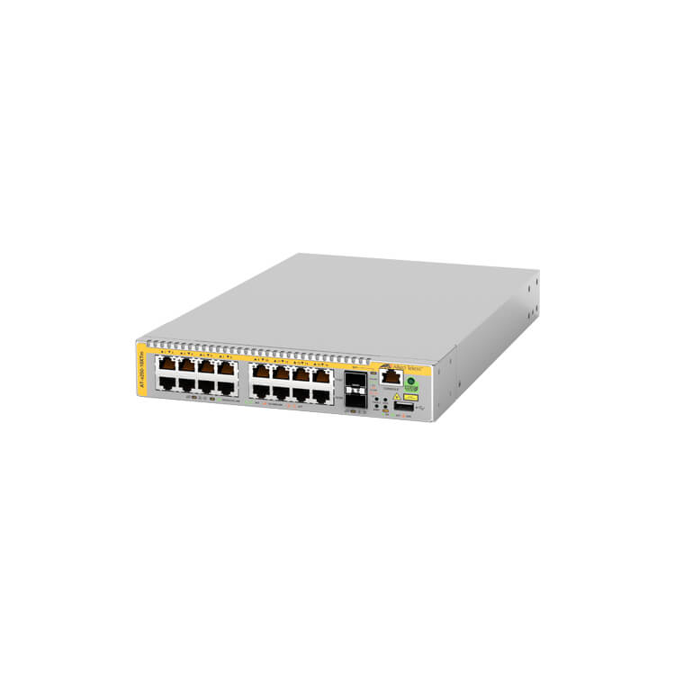 10 Gigabit Layer 3 Lite Stackable Switch, 16x 100M/1/2.5/5/10G, 2x SFP+ ports, EU Power Cord.